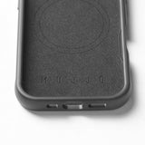 Mujjo iPhone 16 Pro Cover Shield Case Stålblå