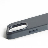 Mujjo iPhone 16 Pro Cover Læderetui Steel Blue