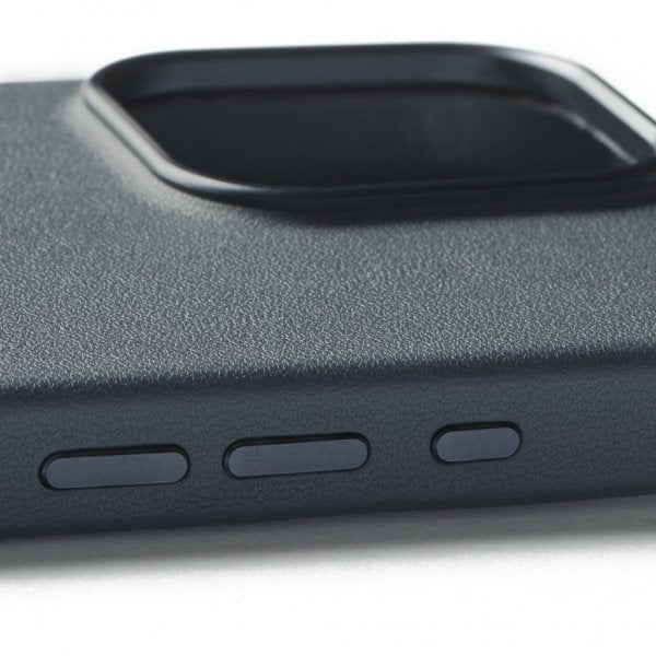 Mujjo iPhone 16 Pro Max Cover Maiz Case Steel Blue