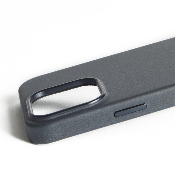 Mujjo iPhone 16 Pro Max Cover Maiz Case Steel Blue