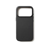 Mujjo iPhone 17 Pro Cover Full Leather Case MagSafe Sort