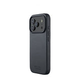 Mujjo iPhone 17 Pro Cover Full Lædercover MagSafe Basalt