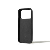 Mujjo iPhone 17 Pro Cover Full Leather Wallet Case MagSafe Sort