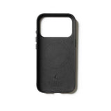 Mujjo iPhone 17 Pro Cover Full Leather Wallet Case MagSafe Sort