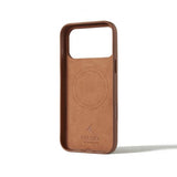 Mujjo iPhone 17 Pro Max Cover Fuld Lædercover MagSafe Tan