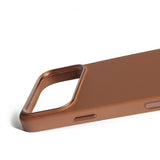 Mujjo iPhone 17 Pro Max Cover Fuld Lædercover MagSafe Tan