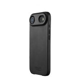 Mujjo iPhone Air Skal Full Leather Case MagSafe Sort