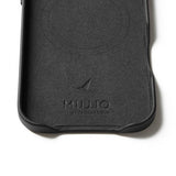 Mujjo iPhone Air Skal Full Leather Case MagSafe Sort