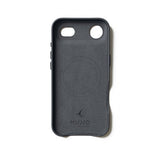 Mujjo iPhone Air-etui i fuldlæder MagSafe Basalt