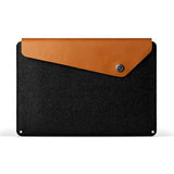 Mujjo MacBook Sleeve 16" Brun Sort