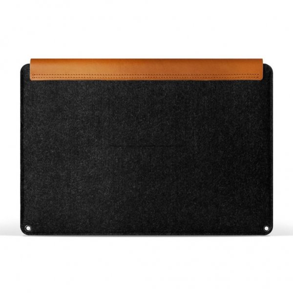 Mujjo MacBook Sleeve 16" Brun Sort