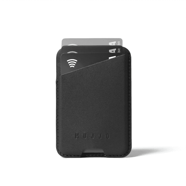 Mujjo Kortholder Full Leather Magnetic Wallet Sort