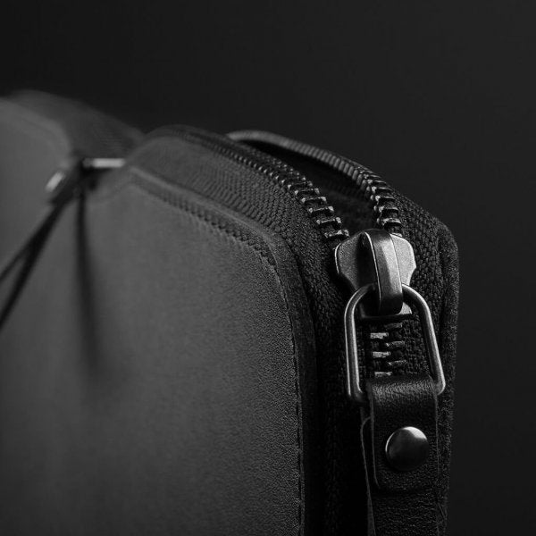 Mujjo MacBook Carry-On Folio Sleeve 12" Sort