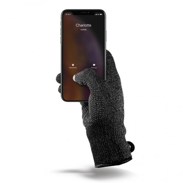 Mujjo Double-Layered Touchscreen Gloves Small
