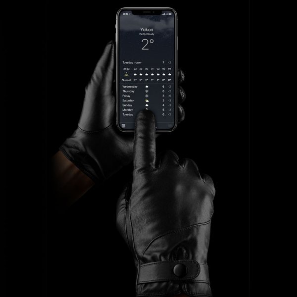 Mujjo Leather Touchscreen Handsker 8.5