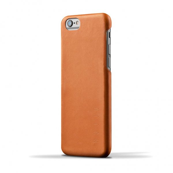 Mujjo iPhone 6/6S Etui Full Leather Case Tan