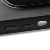 Mujjo iPhone 14 Cover Fuld Læder MagSafe Monaco Blue
