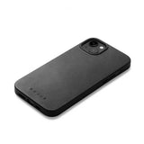 Mujjo iPhone 14 Plus Cover Fuld Læder MagSafe Sort
