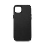 Mujjo iPhone 14 Cover Full Leather Case MagSafe Sort