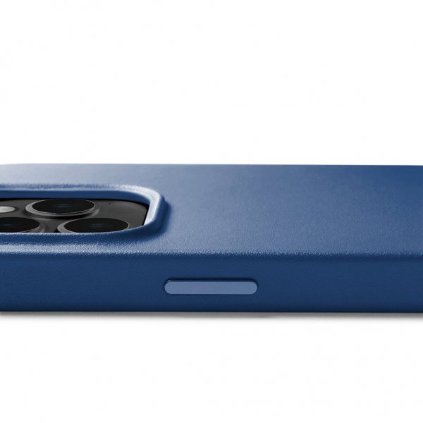 Mujjo iPhone 14 Pro Cover Full Leather Case MagSafe Sort