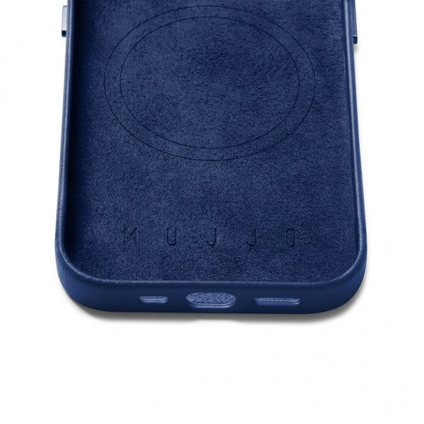 Mujjo iPhone 14 Pro Cover Fuld Læder MagSafe Tan