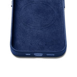 Mujjo iPhone 14 Pro Cover Full Leather Case MagSafe Sort