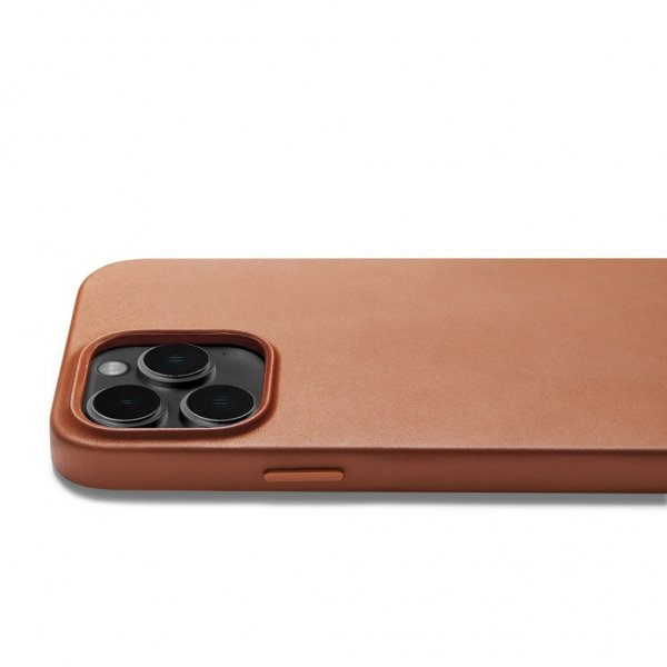 Mujjo iPhone 14 Pro Max Cover Full Læder Etui MagSafe Sort