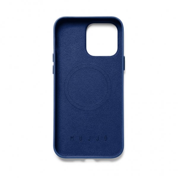 Mujjo iPhone 14 Pro Max Cover Fuldt Læder MagSafe Tan