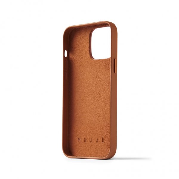Mujjo iPhone 14 Pro Max Cover Full Leather Wallet Case Monaco Blue