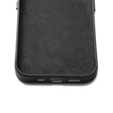 Mujjo iPhone 14 Cover Full Leather Wallet Case Tan