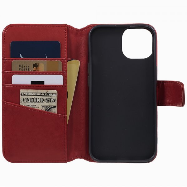 Nordic Covers iPhone 11 Fodral Essential Leather Poppy Red