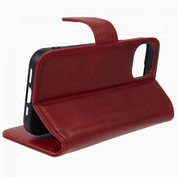 Nordic Covers iPhone 11 Fodral Essential Leather Poppy Red