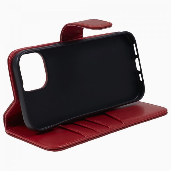 Nordic Covers iPhone 11 Fodral Essential Leather Poppy Red
