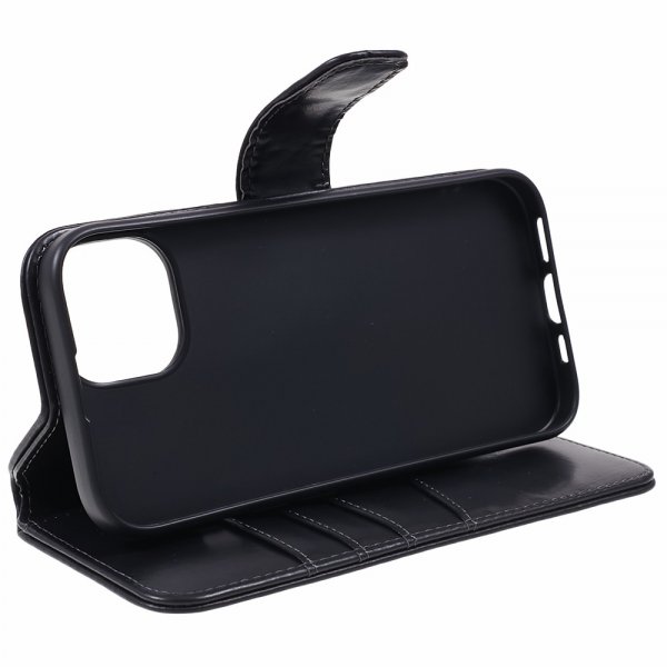 Nordic Covers iPhone 11 Etui Essential Leather Raven Black