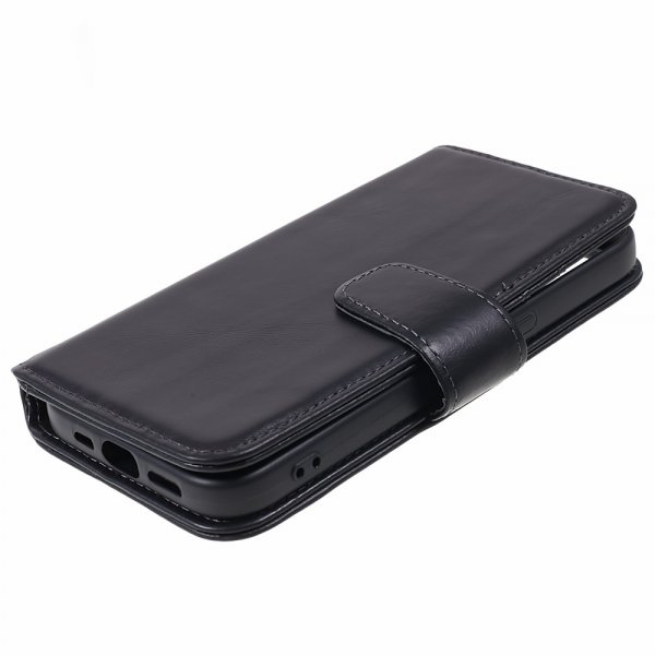Nordic Covers iPhone 12 Mini Cover Essential Leather Raven Black