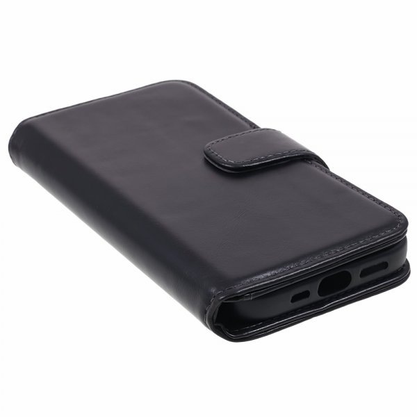 Nordic Covers iPhone 11 Etui Essential Leather Raven Black