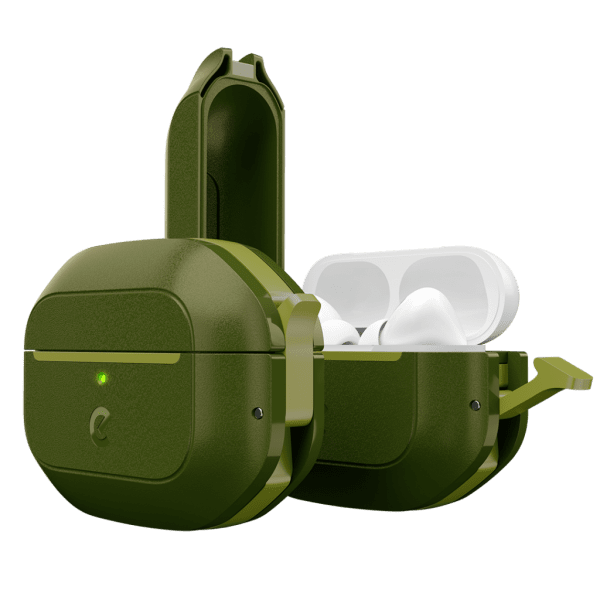 KeyBudz AirPods Pro 2 Cover Element Series Forest Green