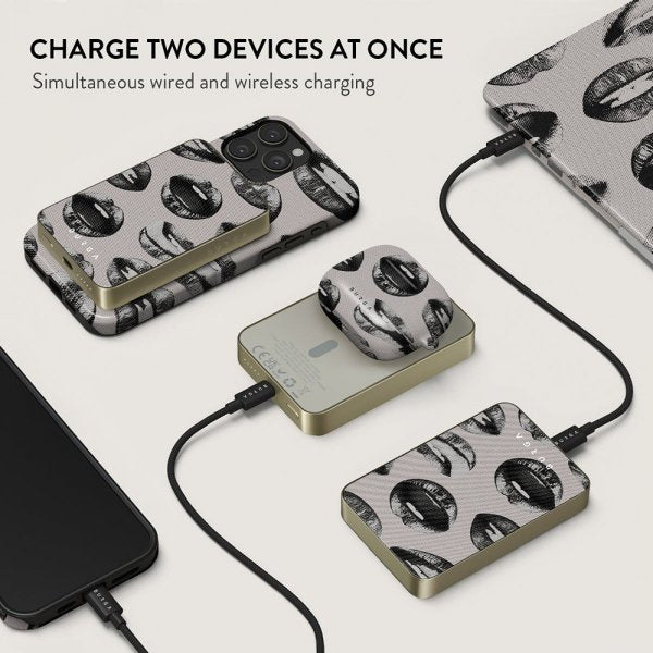 Burga Powerbank MagSafe 5000 mAh Next Mistake Guld