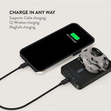 Burga Powerbank MagSafe 5000 mAh Next Mistake Metalgrå