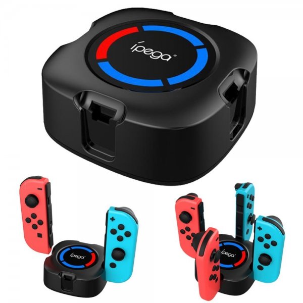 Ipega Nintendo Switch Joy-Con 4-i-1 Opladningsdock