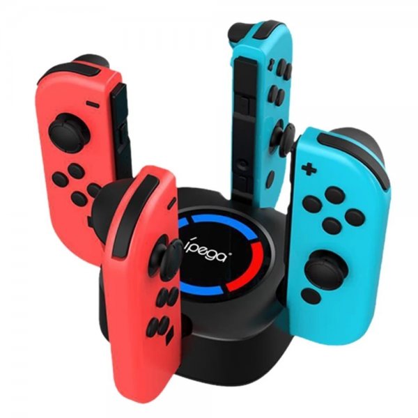 Ipega Nintendo Switch Joy-Con 4-i-1 Opladningsdock