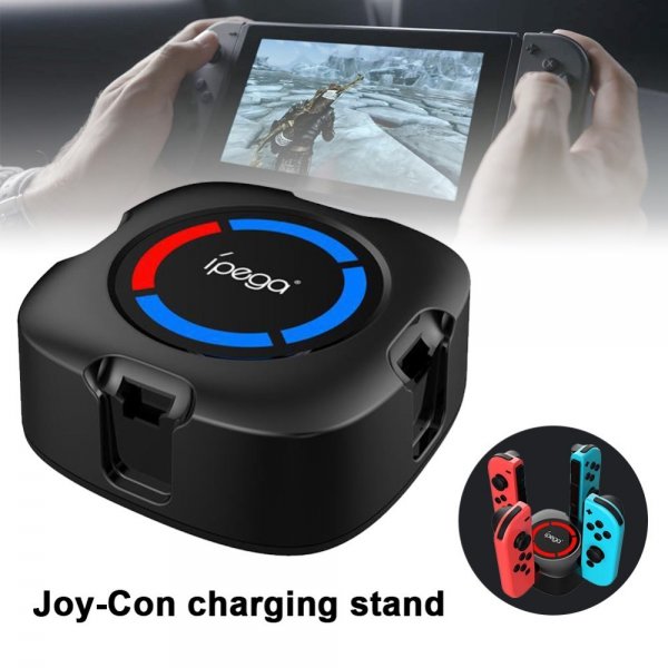 Ipega Nintendo Switch Joy-Con 4-i-1 Opladningsdock