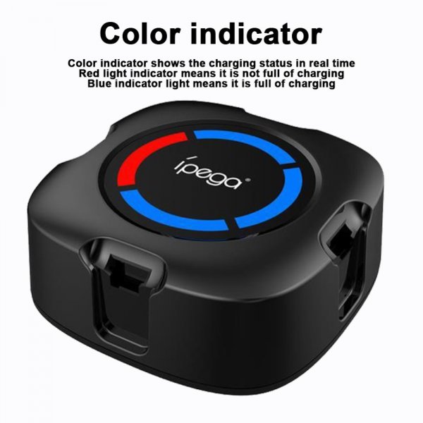 Ipega Nintendo Switch Joy-Con 4-i-1 Opladningsdock
