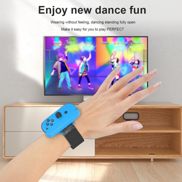 Aolion Nintendo Switch Joy-Con Roterende Armbåndsholder 2-pack