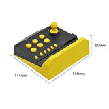Nintendo Switch/Switch Lite Arcade-joystick sort/rød