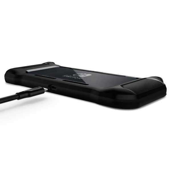 Spigen Nintendo Switch Etui Rugged Armor Mat Sort