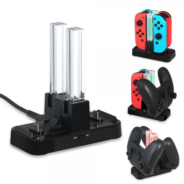 Dobe Nintendo Switch Spilcontroller Opladningsdock