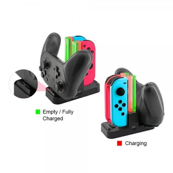 Dobe Nintendo Switch Spilcontroller Opladningsdock