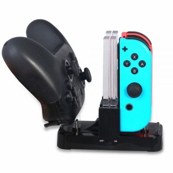 Dobe Nintendo Switch Spilcontroller Opladningsdock