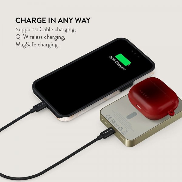 Burga Powerbank MagSafe 5000 mAh No Talking Guld
